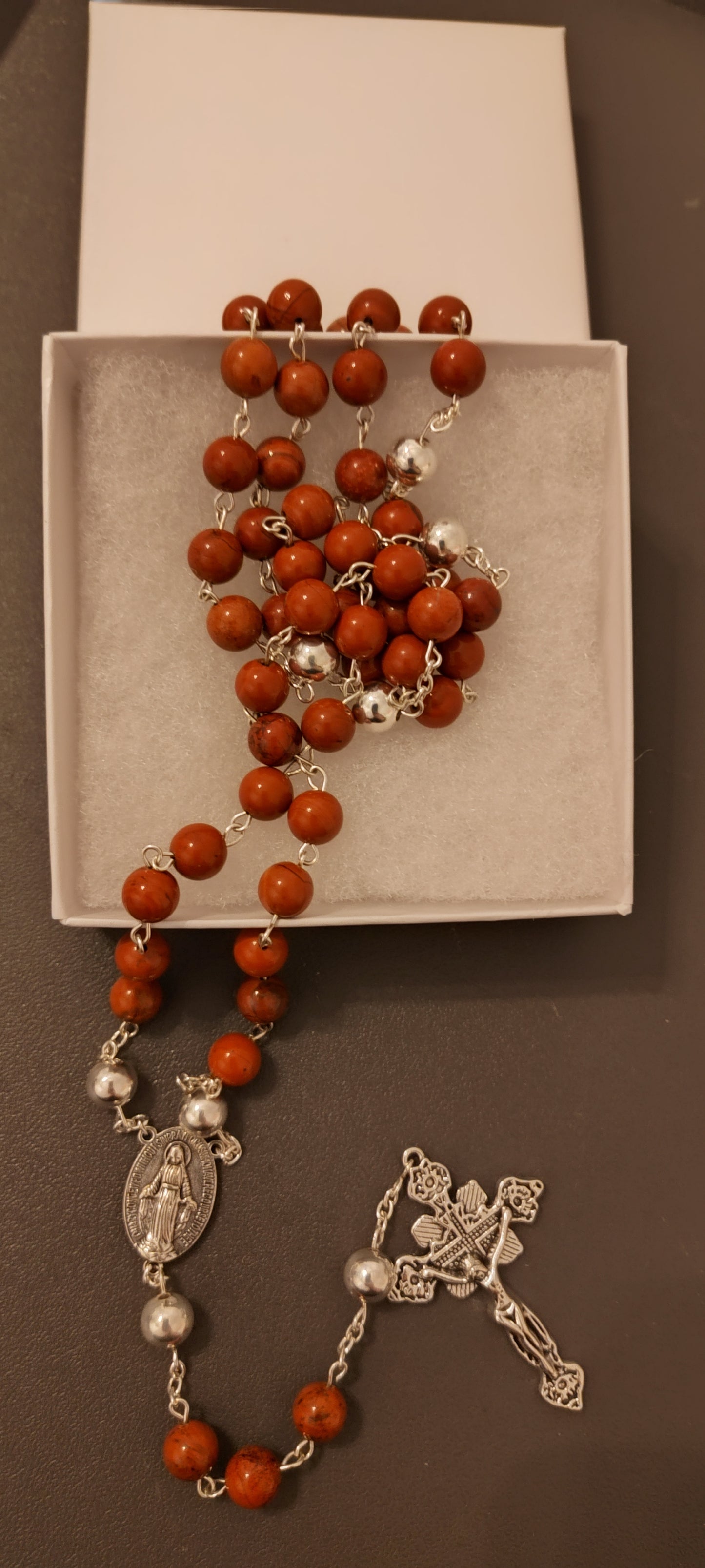 Red Jasper Rosary