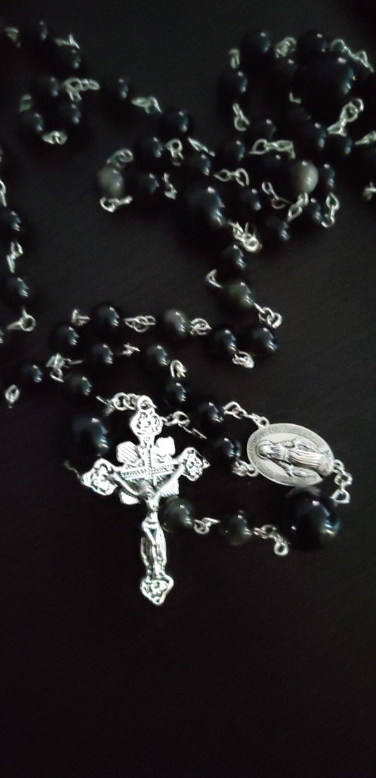 Obsidian Rosary